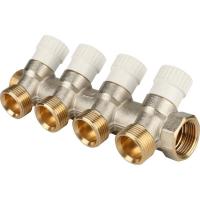 Коллектор регулируемый с 3 *3/4" ЕК выходами   3/4",