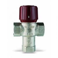 Термостатический смесительный клапан  ГВС, защита от  ожога,  3/4" ВВВ  AQUAMIX (42-60*С)