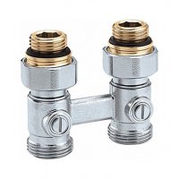 Узел подключения прямой 1/2хG3/4" с шар.кранами Watts
